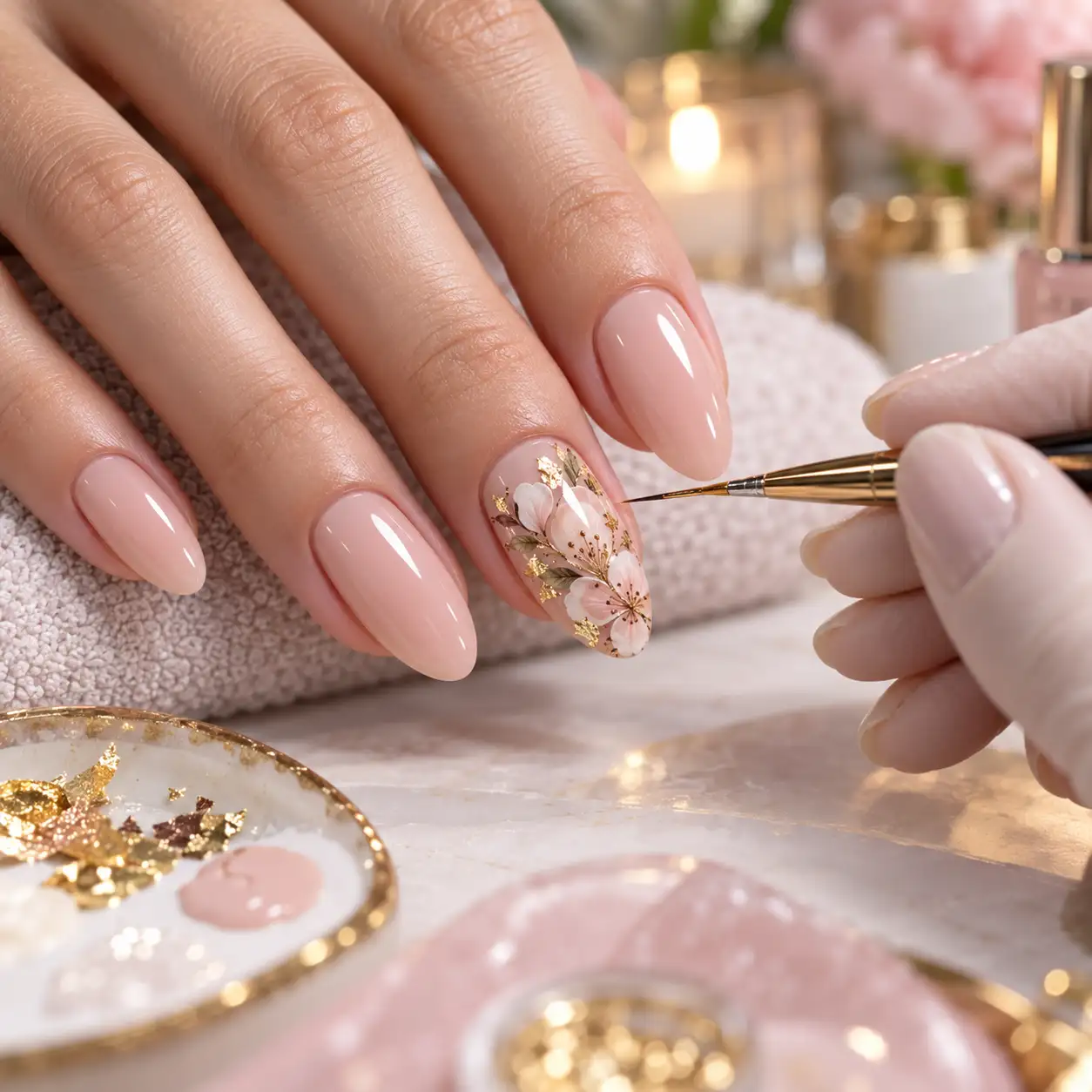 الرسم على ظفر واحد Nail Art - One Nail - Image 1
