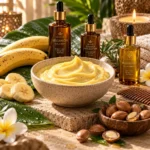 Nine-Oil Treatment with Banana Mask - From